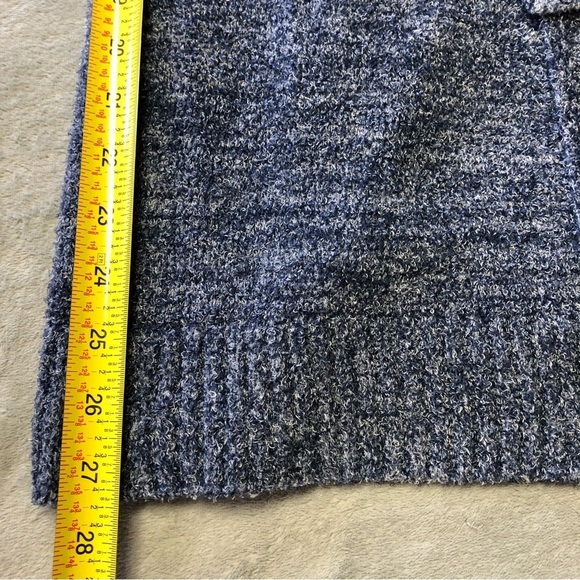 Grace & Lace Blue Soft Knit Fuzzy Robe - Picture 8 of 10